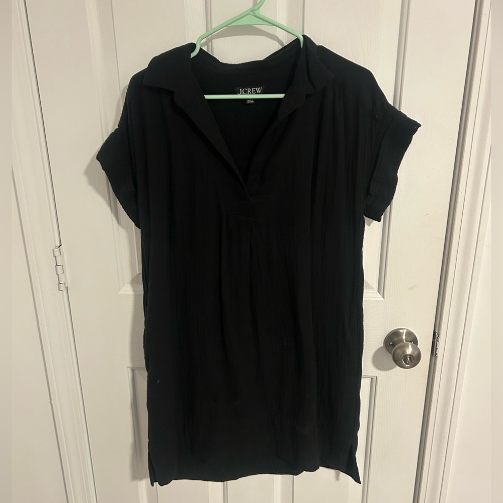 J. Crew size small t-shirt black dress